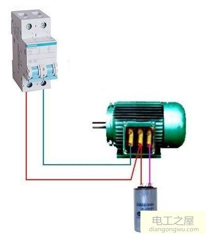 380V三相電機(jī)改成220V單相電機(jī)的接線(xiàn)方法