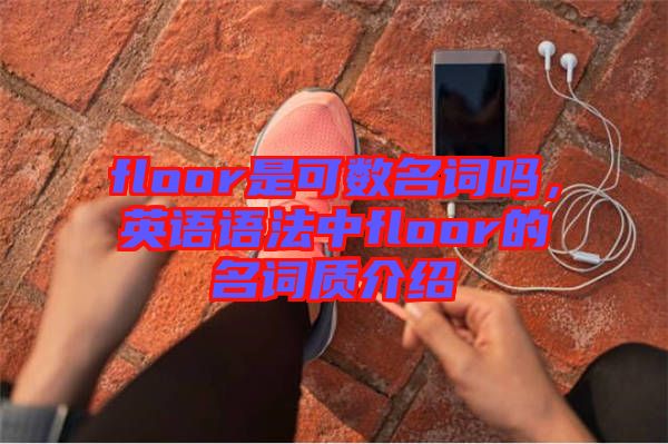 floor是可數(shù)名詞嗎，英語(yǔ)語(yǔ)法中floor的名詞質(zhì)介紹