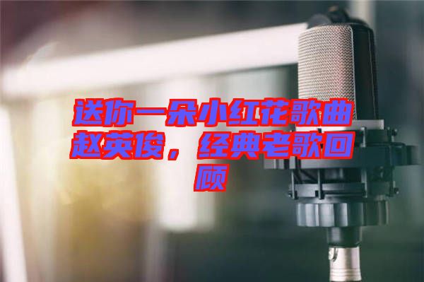 送你一朵小紅花歌曲趙英俊，經(jīng)典老歌回顧