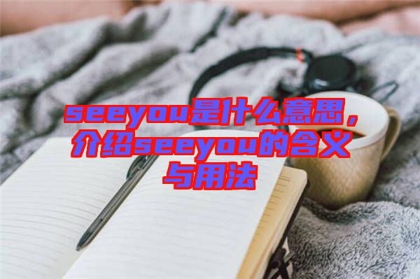 seeyou是什么意思，介紹seeyou的含義與用法