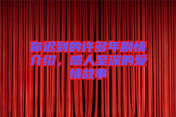 你遲到的許多年劇情介紹，感人至深的愛情故事