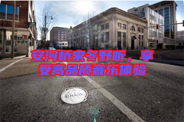 安河橋宋冬野聽，享受高品質(zhì)音樂體驗