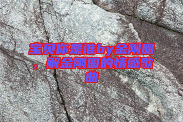 寶貝你是誰(shuí)by金剛?cè)?，解金剛?cè)Φ那楦懈枨? width=