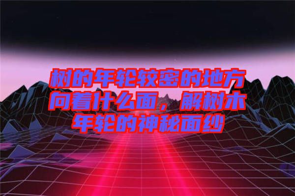 樹的年輪較密的地方向著什么面，解樹木年輪的神秘面紗