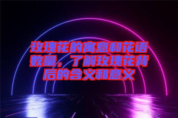 玫瑰花的寓意和花語(yǔ)數(shù)量，了解玫瑰花背后的含義和意義