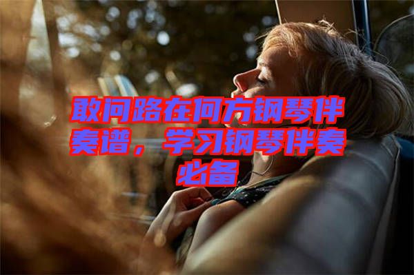 敢問路在何方鋼琴伴奏譜，學(xué)習(xí)鋼琴伴奏必備