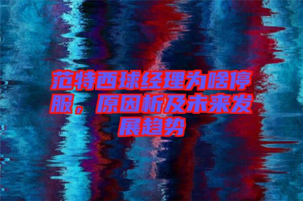 范特西球經理為啥停服，原因析及未來發(fā)展趨勢