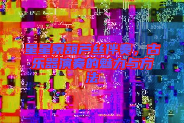 星星索葫蘆絲伴奏，古樂器演奏的魅力與方法