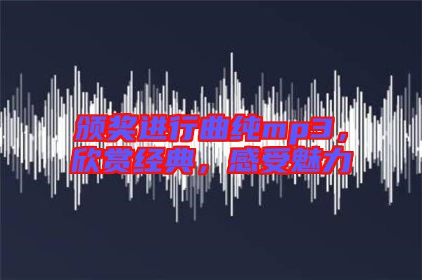 頒獎進行曲純mp3，欣賞經(jīng)典，感受魅力