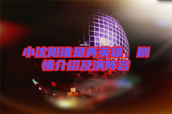 小沈陽誰是真英雄，劇情介紹及演陣容