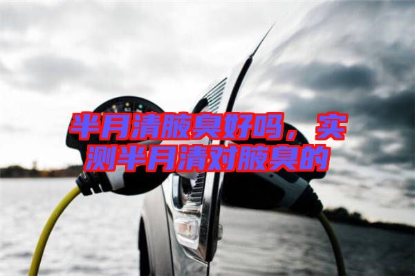 半月清腋臭好嗎，實(shí)測(cè)半月清對(duì)腋臭的