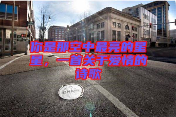 你是那空中最亮的星星，一首關于愛情的詩歌