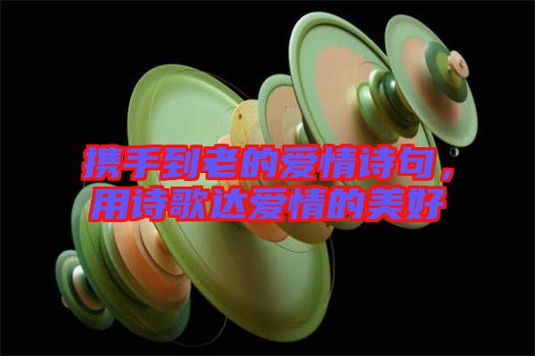 攜手到老的愛情詩句，用詩歌達(dá)愛情的美好