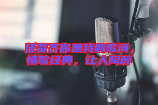 任賢齊你是我的歌詞，情歌經(jīng)典，讓人陶醉