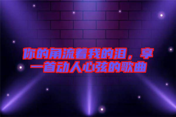 你的角流著我的淚，享一首動人心弦的歌曲