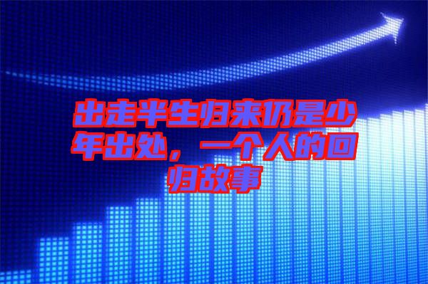 出走半生歸來仍是少年出處，一個人的回歸故事