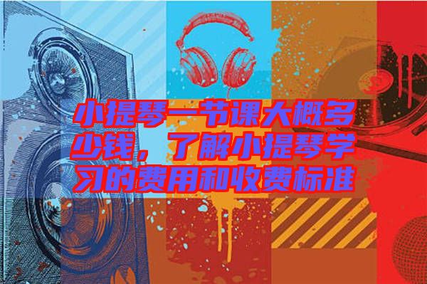 小提琴一節(jié)課大概多少錢，了解小提琴學(xué)習(xí)的費(fèi)用和收費(fèi)標(biāo)準(zhǔn)