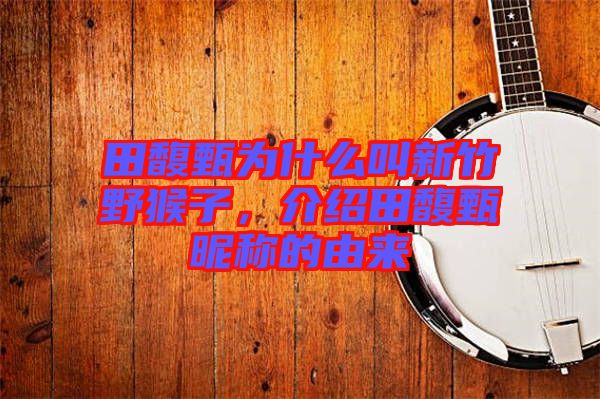 田馥甄為什么叫新竹野猴子，介紹田馥甄昵稱的由來