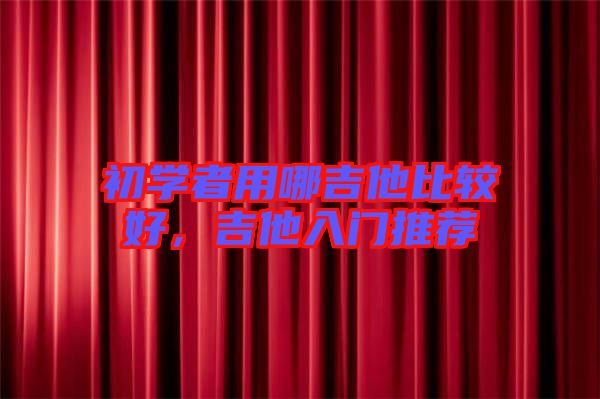 初學(xué)者用哪吉他比較好，吉他入門推薦