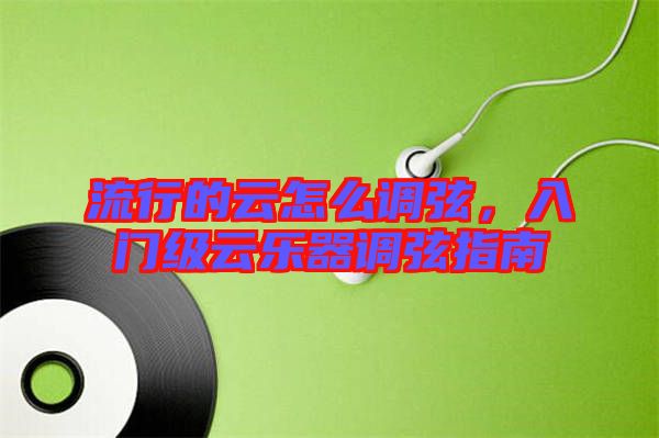 流行的云怎么調(diào)弦，入門級(jí)云樂器調(diào)弦指南