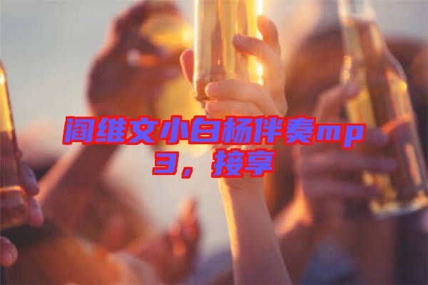 閻維文小白楊伴奏mp3，接享
