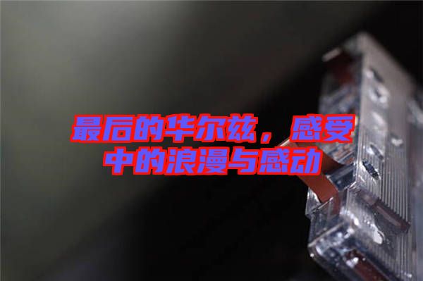 最后的華爾茲，感受中的浪漫與感動(dòng)