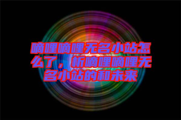 嘀哩嘀哩無名小站怎么了，析嘀哩嘀哩無名小站的和未來