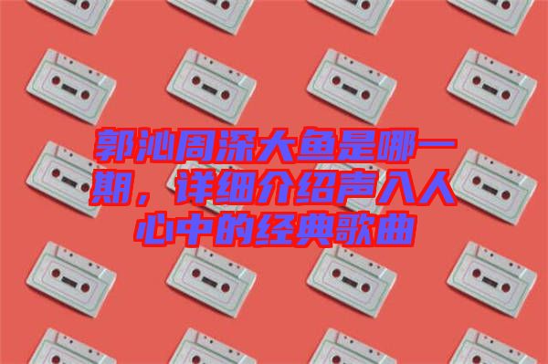 郭沁周深大魚(yú)是哪一期，詳細(xì)介紹聲入人心中的經(jīng)典歌曲