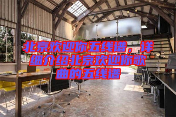 北京歡迎你五線譜，詳細(xì)介紹北京歡迎你歌曲的五線譜