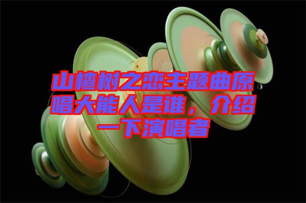 山楂樹之戀主題曲原唱大能人是誰，介紹一下演唱者