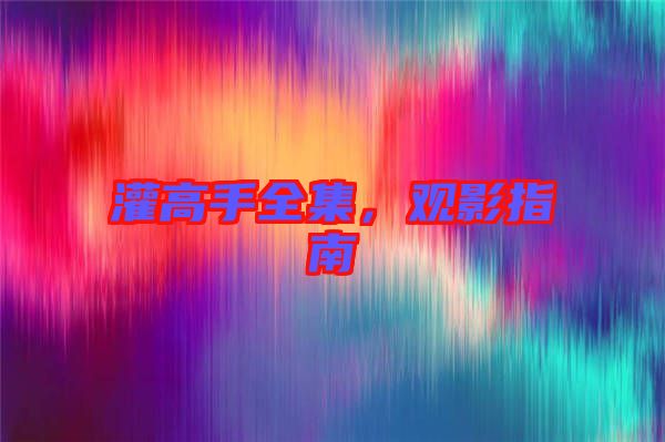 灌高手全集，觀影指南