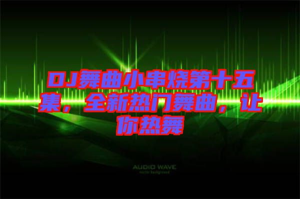 DJ舞曲小串燒第十五集，全新熱門舞曲，讓你熱舞