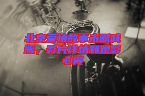 北京愛(ài)情故事未刪減版，影片詳情和觀(guān)影心得