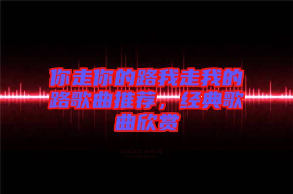 你走你的路我走我的路歌曲推薦，經(jīng)典歌曲欣賞
