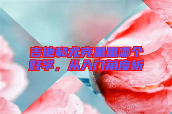吉他和尤克里里哪個(gè)好學(xué)，從入門角度析