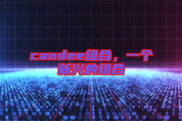 candee組合，一個(gè)新興的組合
