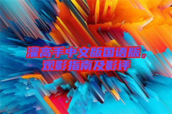 灌高手中文版國(guó)語版，觀影指南及影評(píng)
