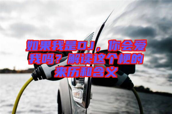 如果我是DJ，你會(huì)愛(ài)我嗎？解讀這個(gè)梗的來(lái)歷和含義