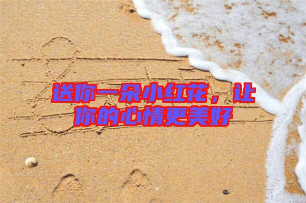 送你一朵小紅花，讓你的心情更美好