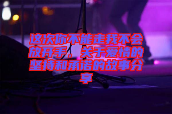 這次你不能走我不會(huì)放開手，關(guān)于愛情的堅(jiān)持和承諾的故事分享