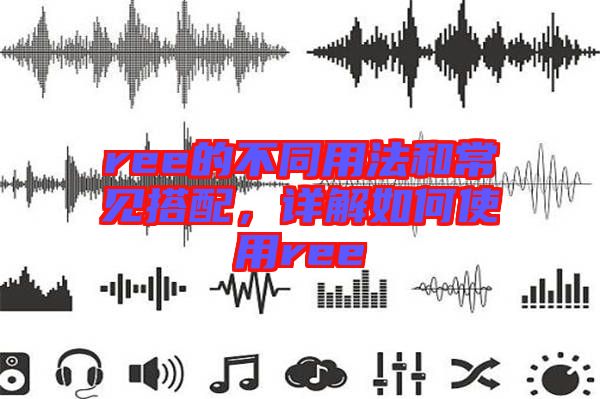 ree的不同用法和常見(jiàn)搭配，詳解如何使用ree