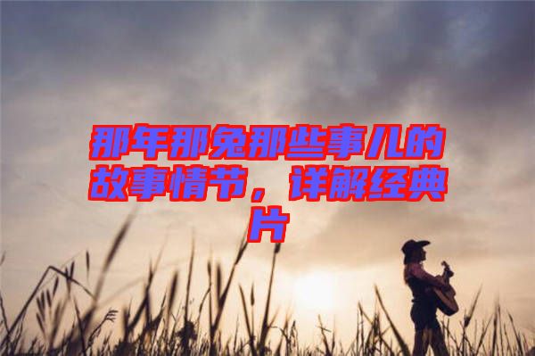 那年那兔那些事兒的故事情節(jié)，詳解經(jīng)典片